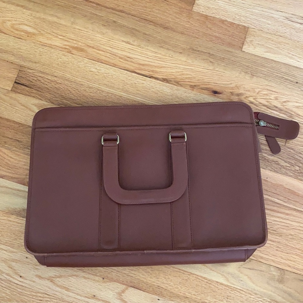GENUINE LEATHER BRIEFCASE